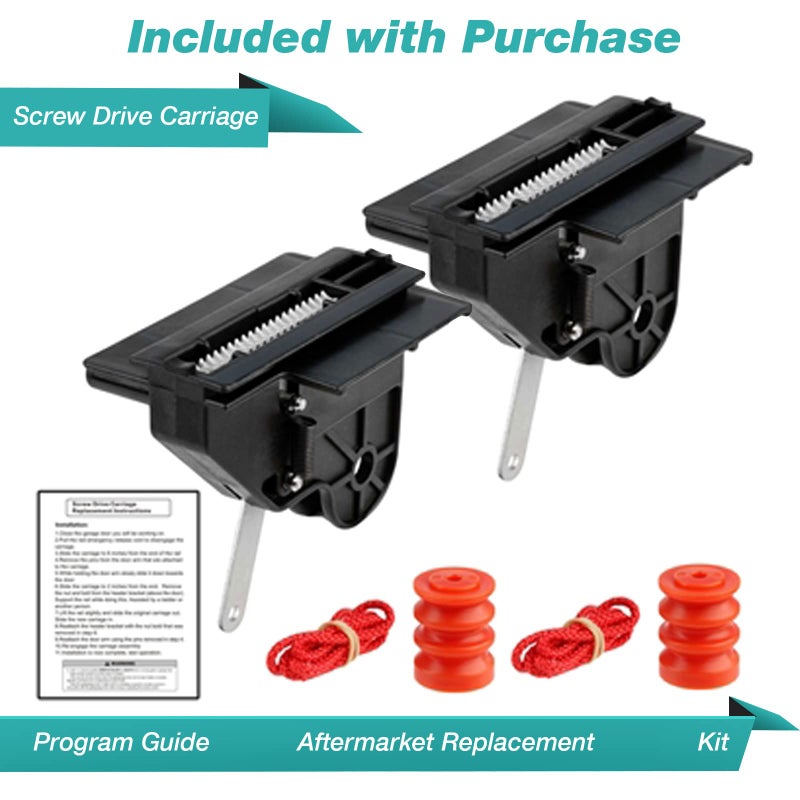 GARAGE STOP 2 Carriage Trolley for Genie Screw Drive Garage Operators (20414R 36179R) - Image 4
